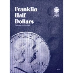Whitman Folder 9032: Franklin Half Dollars, 1948-1963