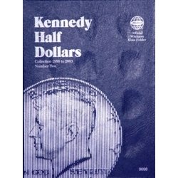 Whitman Folder 9698: Kennedy Half Dollars No. 2, 1986-2003