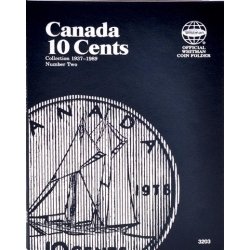 Whitman Folder 3203: Canadian 10 Cents Vol 2, 1937-1989