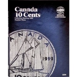 Whitman Folder 3204: Canadian 10 Cents Vol 3, 1990-Date