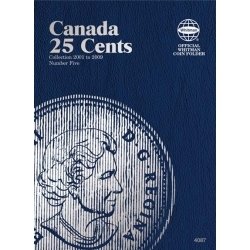 Whitman Folder 4087: Canadian 25 Cents Vol 5, 2001-2009