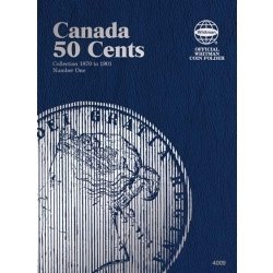 Whitman Folder 4009: Canadian 50 Cents Vol 1, 1870-1901