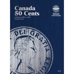 Whitman Folder 4012: Canadian 50 Cents Vol 4, 1953-1967