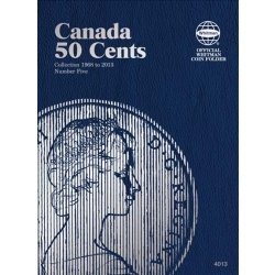 Whitman Folder 4013: Canadian 50 Cents Vol 5, 1968-2014