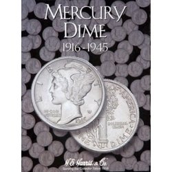 HE Harris Folder 2683: Mercury Dimes, 1916-1945
