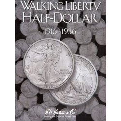 HE Harris Folder 2693: Walking Liberty Half Dollars No. 1, 1916-1936