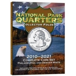 Whitman Folder National Parks Quarters 2010-2021 - P&D