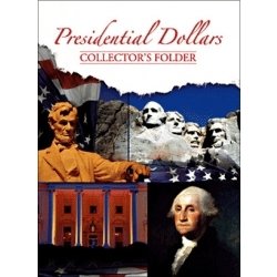 Whitman Presidential Dollars Four Panel Folder Date Set