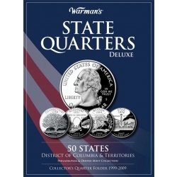 Warman's Deluxe Folder State Quarters 1999-2009