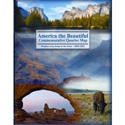 Littleton National Park Quarters Display Map