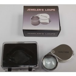 Jeweler's Triplet Loupe, 30X - Budget Jeweler's Triplet Loupe, 30X - Budget