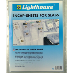 Lighthouse Grande Encap Certified Coin Album Pages (set of 2)