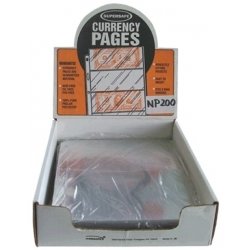 Supersafe Archival Pages -- 3 Pocket Currency