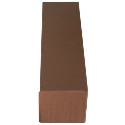 Color Coded Single Row 2x2 Box - Brown Color Coded Single Row 2x2 Box - Brown