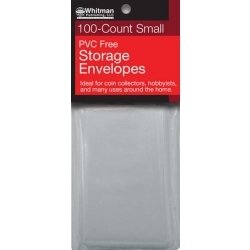 Whitman PVC Free Storage Envelopes - Small