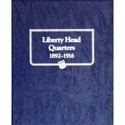 Whitman Album Liberty Head (Barber) Quarters 1892-1916