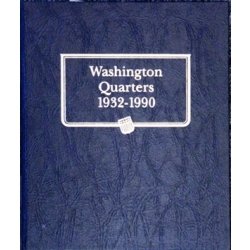Whitman Album Washington Quarters 1932-1990