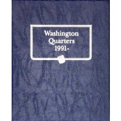 Whitman Album Washington Quarters 1991-1998
