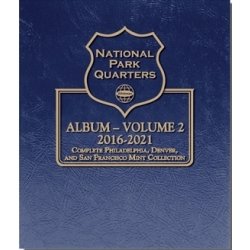 Whitman Album National Parks Quarters - PDS Vol 2 - 2016-2021 Whitman Album National Parks Quarters - PDS Vol 2 - 2016-2021