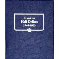 Whitman Album Franklin Half Dollars 1948-1963