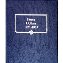 Whitman Album Peace Dollars 1921-1935