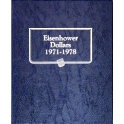 Whitman Album Eisenhower Dollars 1971-1978