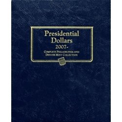 Whitman Album Presidential Dollars P&D 2007-Date
