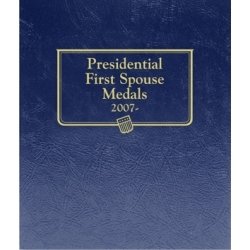 Whitman Album First Spouse Medals