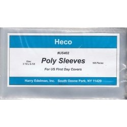 HECO Poly Philatelic Sleeves -- US Covers