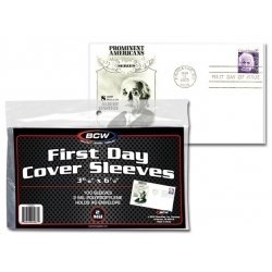BCW First Day Cover Sleeves