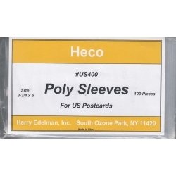 HECO Poly Philatelic Sleeves -- US Post Cards HECO Poly Philatelic Sleeves -- US Post Cards