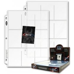 BCW Polypropylene Pages -- 9 Pocket