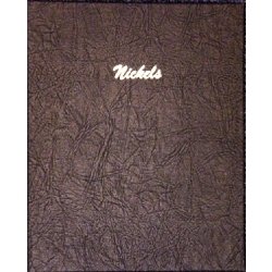 Dansco Album 7117: Nickels Plain - 4 Blank Pages / 140 Ports