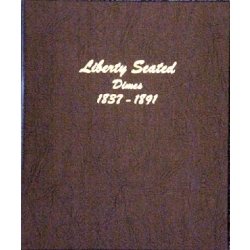 Dansco Album 6122: Liberty Seated Dimes, 1837-1891