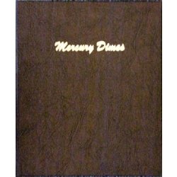 Dansco Album 7123: Mercury Dimes 1916-1945