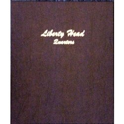Dansco Album 7130: Liberty Head (Barber) Quarters, 1892-1916