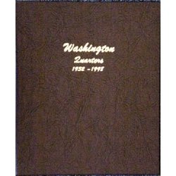 Dansco Album 7140: Washington Quarters, 1932-1998