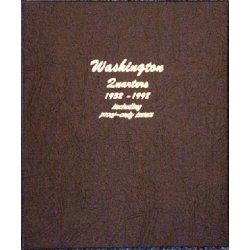 Dansco Album 8140: Washington Quarters w/ Proofs, 1932-1998