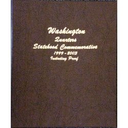 Dansco Album 8143: Statehood Quarters w/ Proofs, 1999-2003