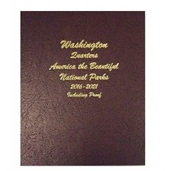 Dansco Album 8147: National Parks Quarters w/ Proofs, 2016-2021