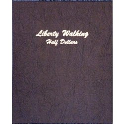 Dansco Album 7160: Liberty Walking Half Dollar, 1916-1947