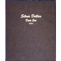 Dansco Album 7172: Silver Dollar Date Set, 1878-1999