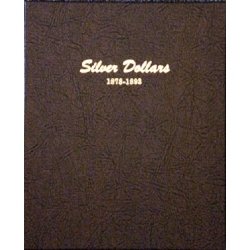 Dansco Album 7173: Silver Dollar, 1878-1893