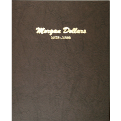 Dansco Album 7178: Morgan Dollars, 1878-1890