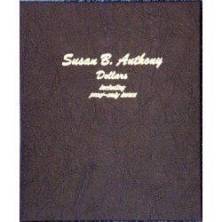 Dansco Album 8180: Susan B. Anthony Dollars w/ Proofs, 1979-1999