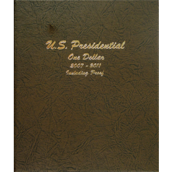 Dansco Album 8184: Presidential Dollars w/ Proofs, 2007-2011 Dansco Album 8184: Presidential Dollars w/ Proofs, 2007-2011