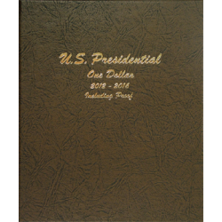Dansco Album 8185: Presidential Dollars w/ Proofs, 2012-2016 Dansco Album 8185: Presidential Dollars w/ Proofs, 2012-2016