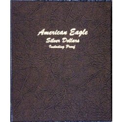 Dansco Album 8181: American Eagle Silver Dollars w/ Proofs, 1986-2006