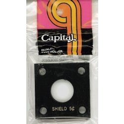 Capital Holder - Shield Nickel, 2x2