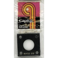 Capital Holder - Liberty Seated Quarter, 2x2 Capital Holder - Liberty Seated Quarter, 2x2